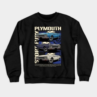 1964 Plymouth Sport Fury Car Crewneck Sweatshirt